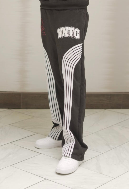 Wide-stripe Pants
